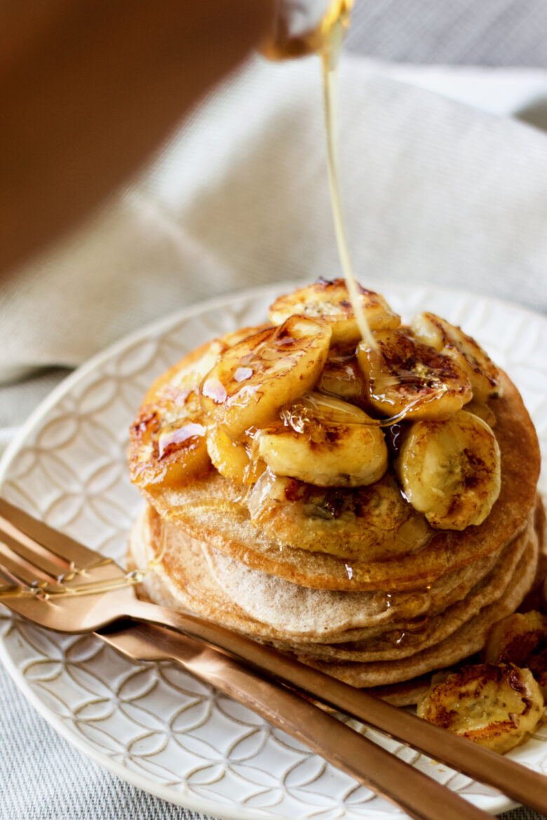 caramelized-banana-pancakes-panquecas-banana-caramelizadas-vegan-3