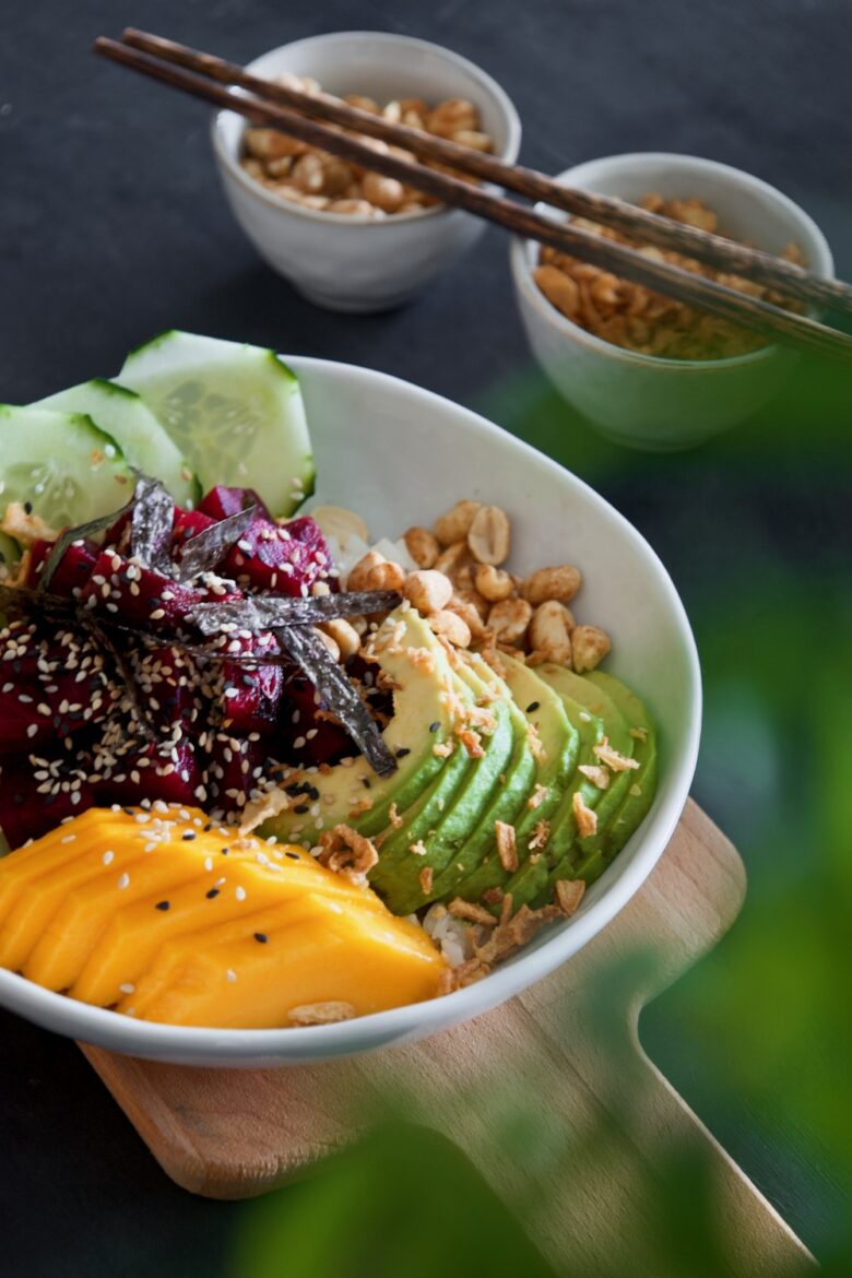 Vegan-Beets-Poke-Bowl-Taça-Sushi-Beterraba-Saudável - 3